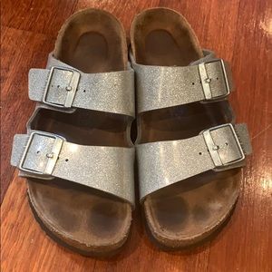 women’s sparkle Birkenstocks